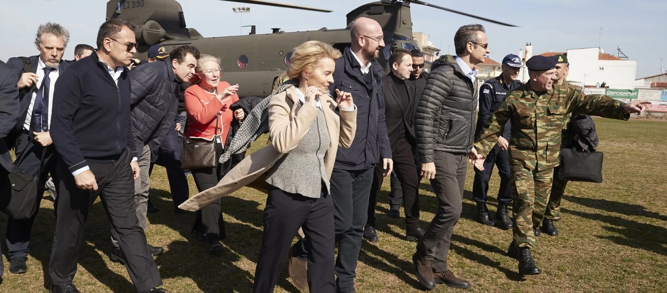 Ο Κ.Μητσοτάκης στηρίζει τις ελπίδες του για εκτόνωση στον Έβρο σε μια… τηλεδιάσκεψη - Τι δήλωσε στην Guardian